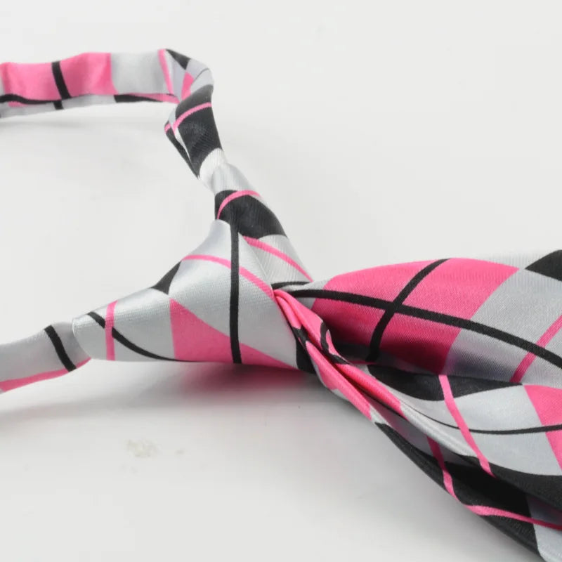 Solid Neck Tie Bow Ties Wear for Children Boys Girls