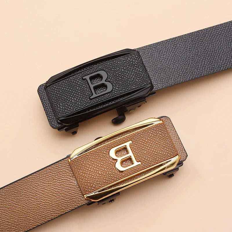 The new buckle toothless automatic men's belt