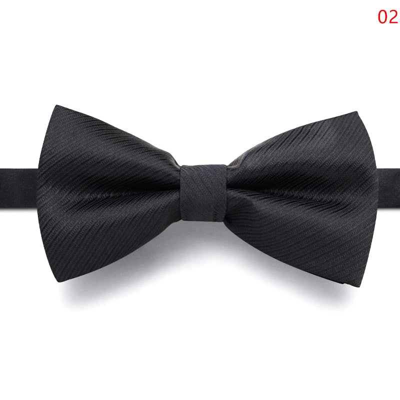 Men Ties Butterfly Party Wedding Bow Tie Black Bowknot Bowtie Accessories Business Gift