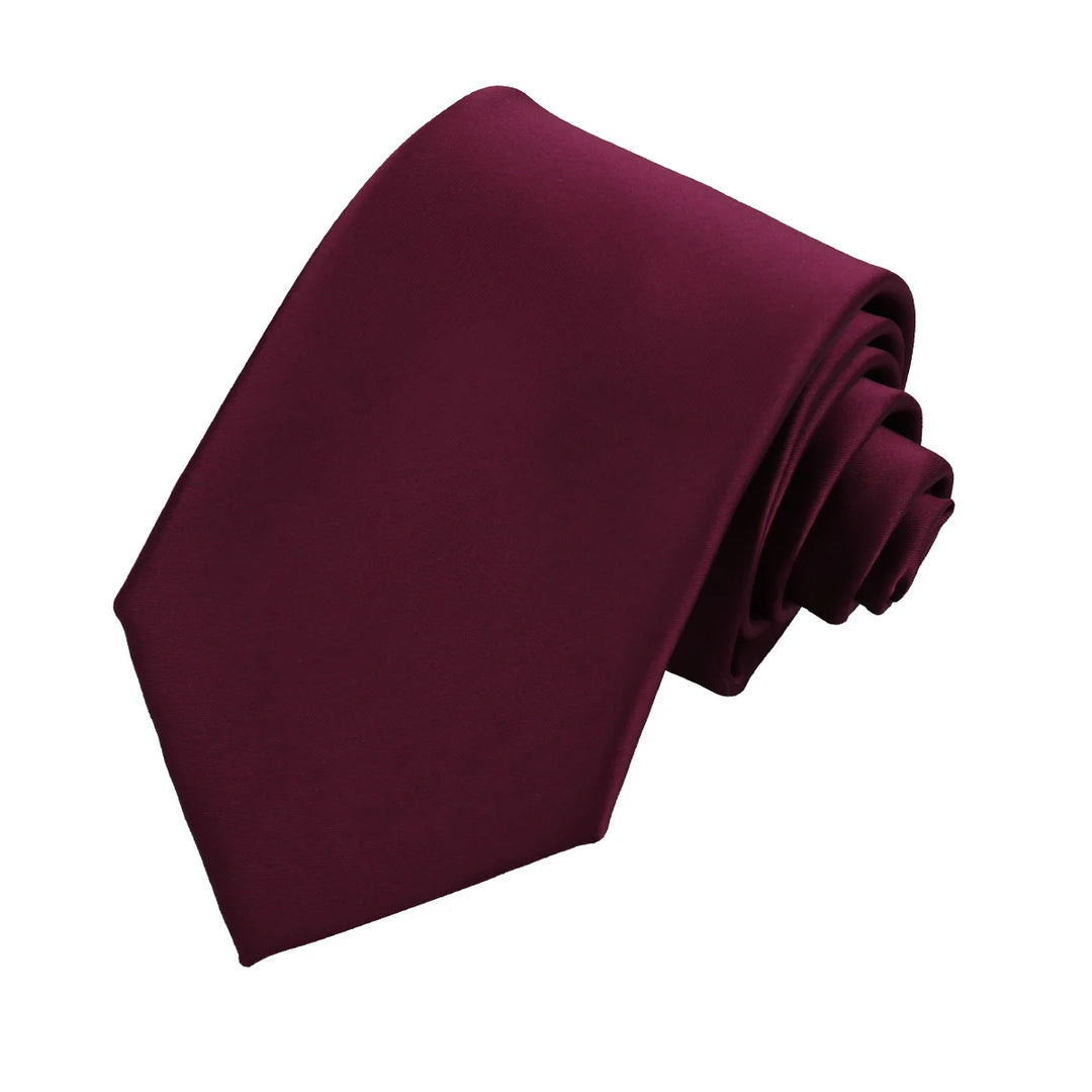 Wedding Shirts Suit Tie Solid Elegant Style Man Neckties