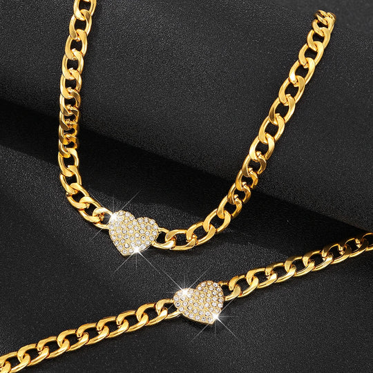 2 pcs Jewelry Set, Classic & Fashionable For Women