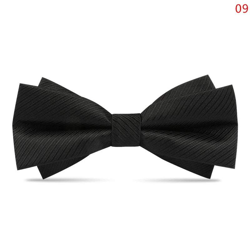 Men Ties Butterfly Party Wedding Bow Tie Black Bowknot Bowtie Accessories Business Gift