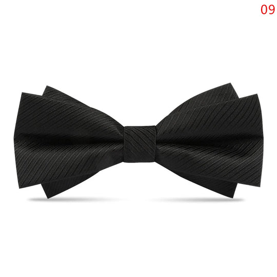 Men Ties Butterfly Party Wedding Bow Tie Black Bowknot Bowtie Accessories Business Gift