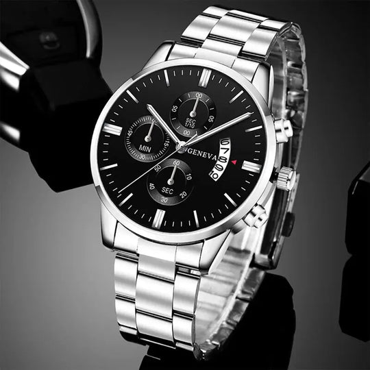 Fashion Men Watch Luxury Calendar Quartz