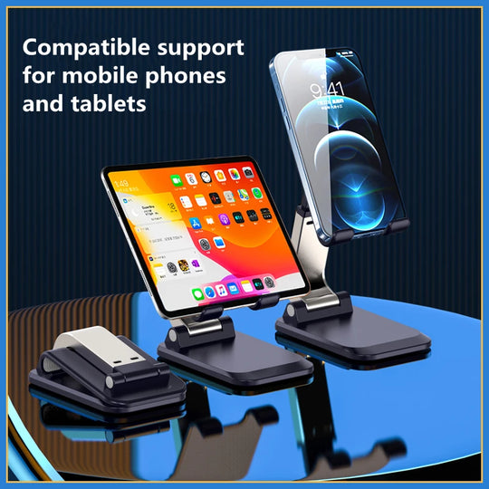 Foldable ABS Desktop Mobile Phone Stand