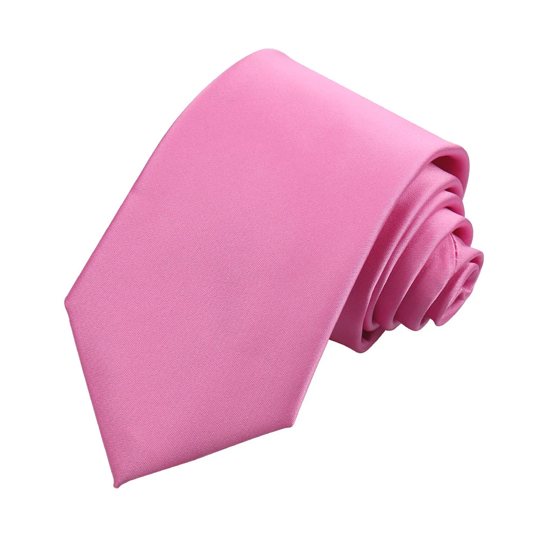 Wedding Shirts Suit Tie Solid Elegant Style Man Neckties